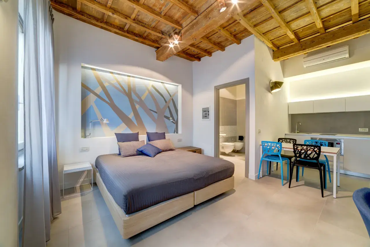 View of the Mono Smart apartment from the entrance.